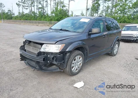 2017 Dodge Journey из США, поврежденный, VIN 3C4PDCA81HT599638